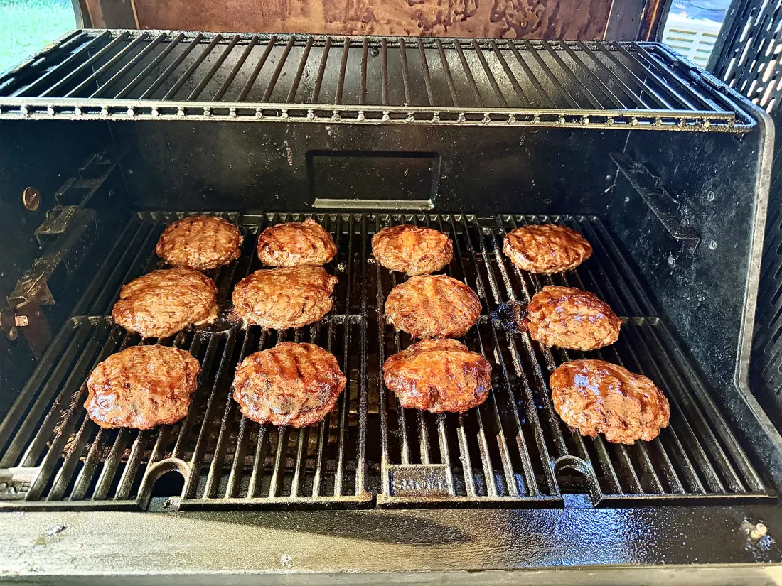 Food prepared for a church fellowship gathering